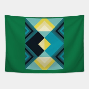 Abstract Geometric Design Tapestry