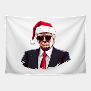 Trump as gangsta santa - 2 Tapestry