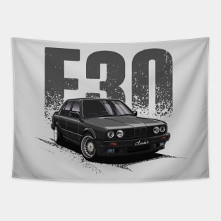 Classic E30 Gang (Super Black) Tapestry