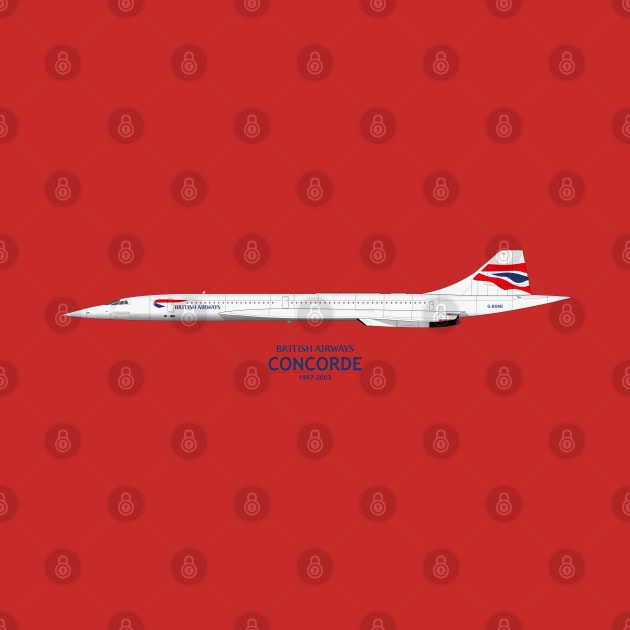 British Airways Concorde 1997 To 2003 by SteveHClark