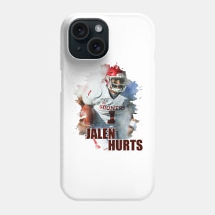 JALEN HURTS IN WATERCOLOR PAINTING-2 Phone Case