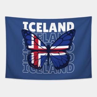 I Love Iceland // Iceland Flag // Icelandic Pride Tapestry