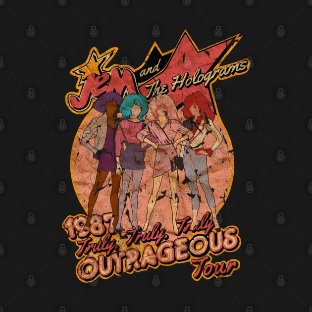 Jem Outrageous Tour 1987 by Wulanjun