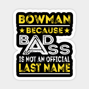 BOWMAN Magnet