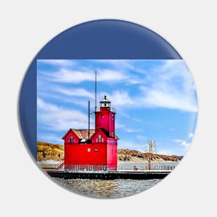 “Holland Harbor Lighthouse” Pin