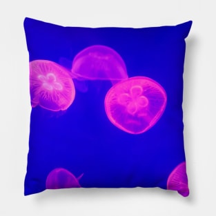 Luminescent Jellyfish Pillow