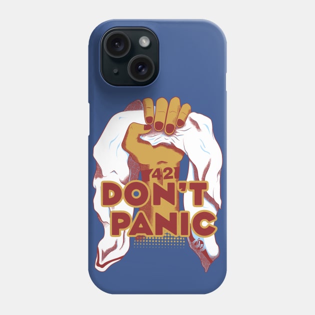 The Towel Will Save Us Phone Case by salvatrane