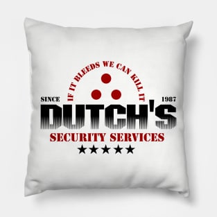 Dutch's Security Services Pillow