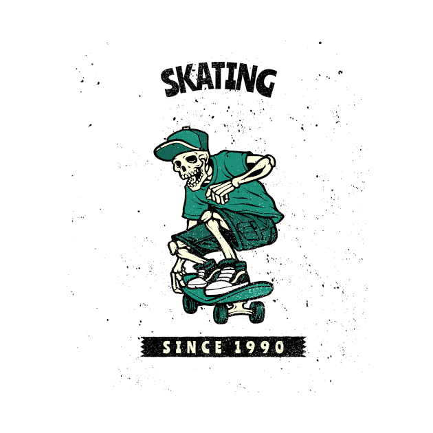 Skating Since 1990 by DM_Creation