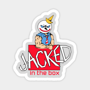 JACKED IN THE BOX Magnet