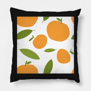 Minimalistic orange Pillow