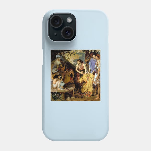 The Coat of Many Colors - Ford Maddox Brown Phone Case by forgottenbeauty