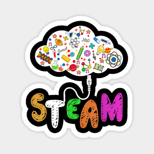 STEAM Teacher and Student Back to School STEM Gift Funny Magnet