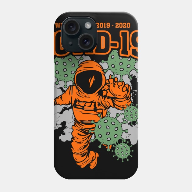 world tour covid 2019 2020 Phone Case by garudadua