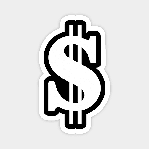 Dollar Magnet by Designzz