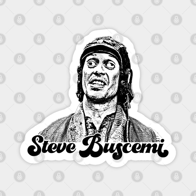 Steve Buscemi // Retro Fan Art Design Magnet by DankFutura