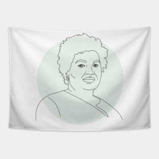 Stacey Abrams Art Tapestry