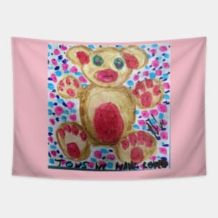 Teddy bear toy we have loved Tapestry