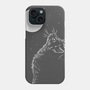 Cat as wolf Phone Case