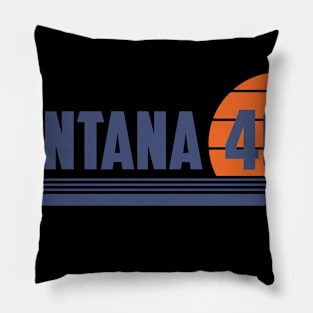 406 Montana Area Code Pillow