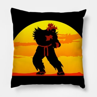 Evil Sunset Pillow