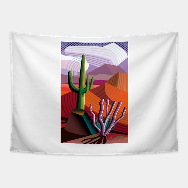 Black Canyon (Arizona Desert) Tapestry by charker