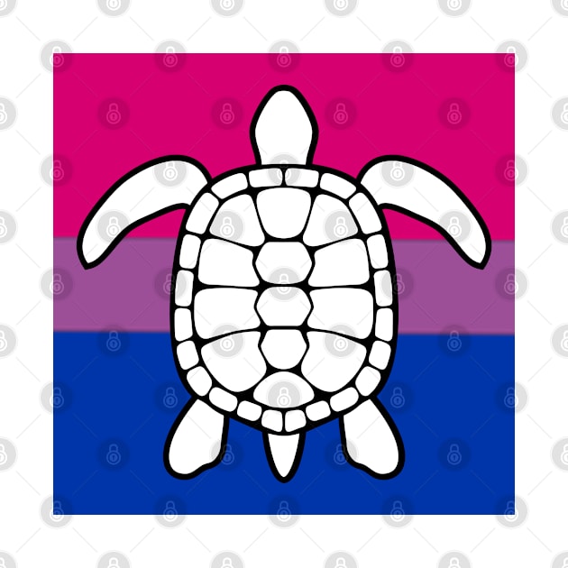 pride turtles - bi by goblinbabe