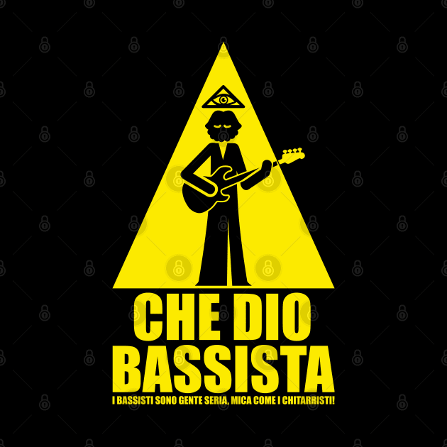 Che Dio Bassista Minimalista by Maxsomma