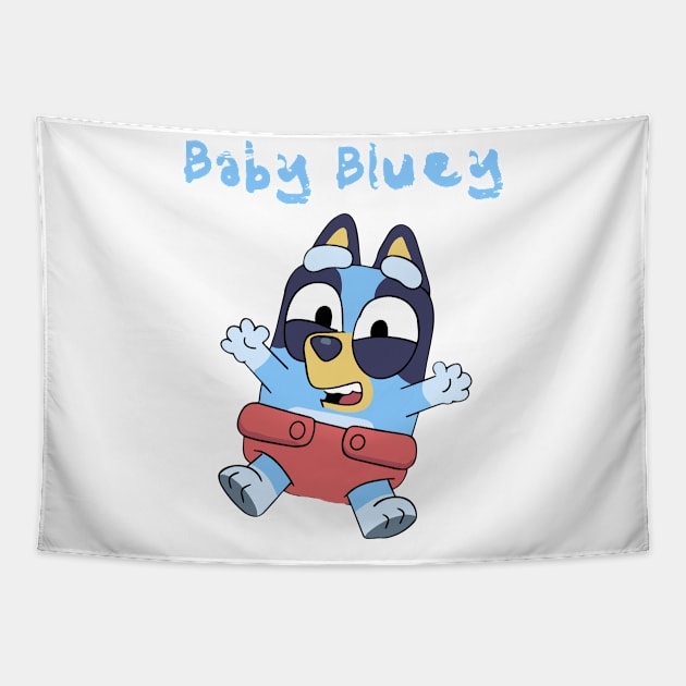 Baby Bluey Tapestry by EcoEssence