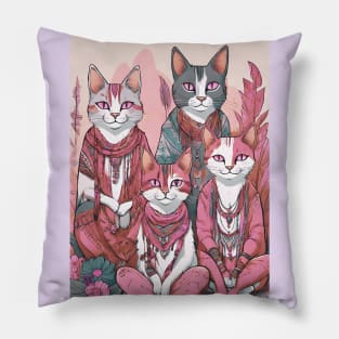 Meowditation Pillow