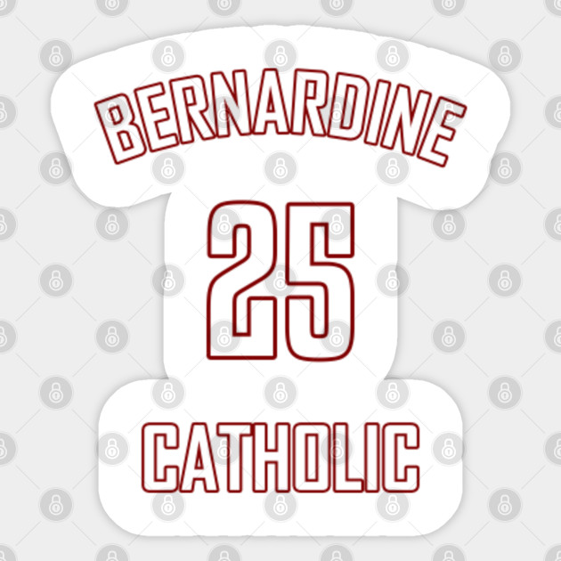 Demarcus Tillman St Bernardine Catholic White Jersey American