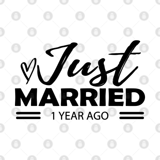 1st Wedding Anniversary - Just married 1 year ago by KC Happy Shop