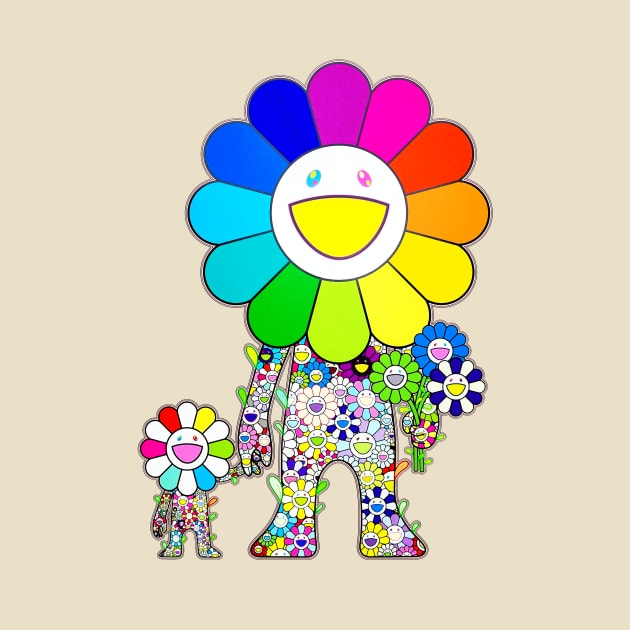 Takashi Murakami Flower Rainbow by lacosink