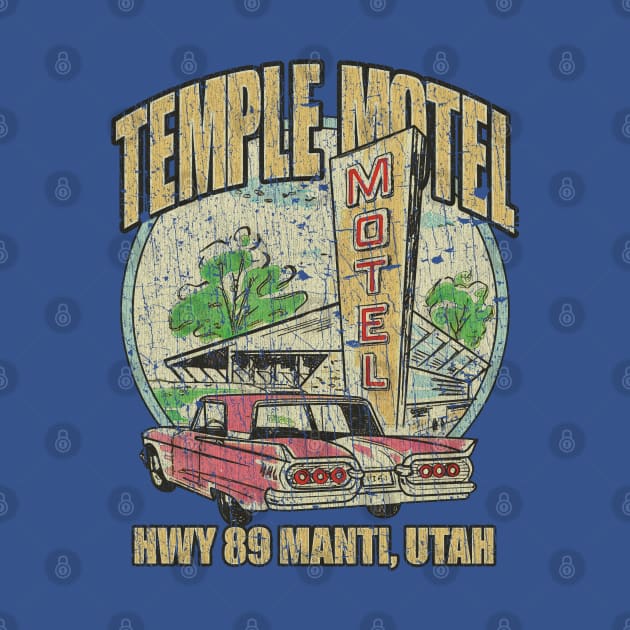 Temple Motel Manti, Utah 1959 by JCD666
