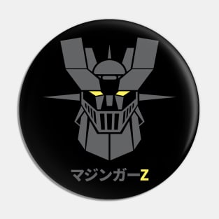 Mazinger Z (gray) Pin