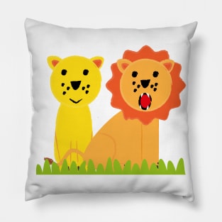 Wild cats Pillow