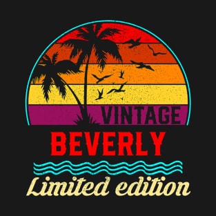 Vintage Beverly Limited Edition, Surname, Name, Second Name T-Shirt