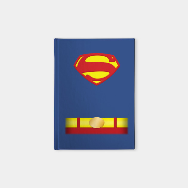 superman 50s tv uniform shirt superman notebook teepublic