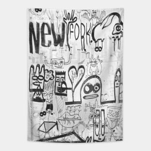 New Fork BW Tapestry