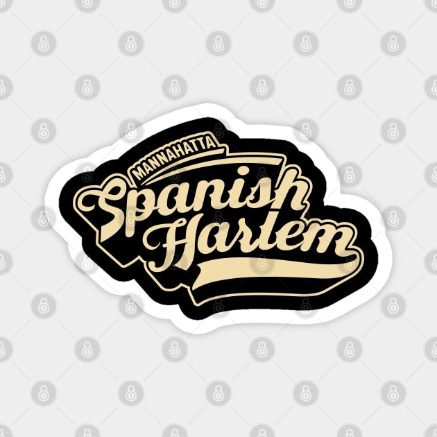 New York Spanish Harlem  - Spanish Harlem  - Spanish Harlem  Manhattan - El Barrio Magnet by Boogosh