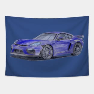 Porsche Tapestry