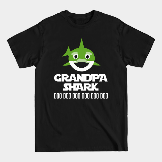 Disover Grandpa Shark - Grandpa Shark - T-Shirt