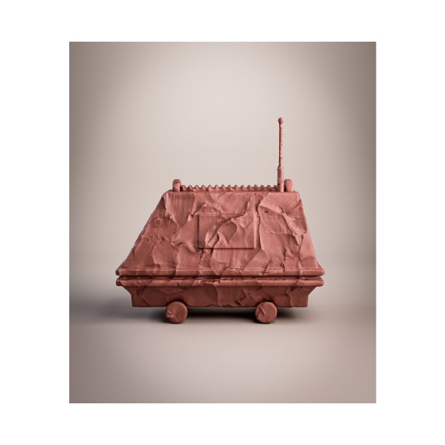 Mouse Droid Clay by POPITONTHEWALL