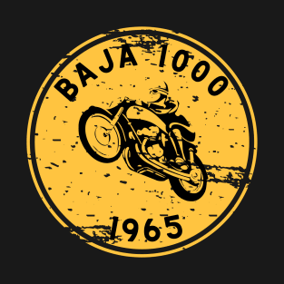 Vintage Motorcycle Race Baja 1000 1962 T-Shirt