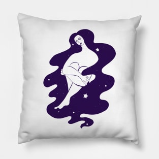 Cosmic Girl Pillow