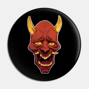 hannya mask Pin