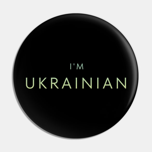 I,M UKRAINIAN Pin by Myartstor 