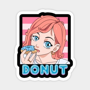 National Donut Day Doughnut Lover Magnet