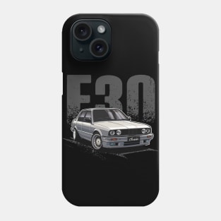 Classic E30 Gang (White) Phone Case