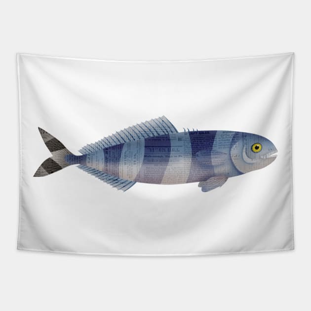 Pilote-Fish Tapestry by jurjenbertens